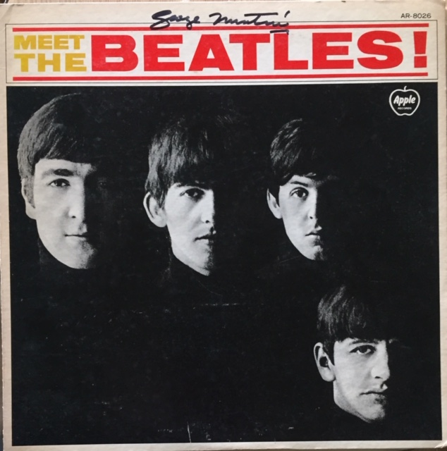 Meet The Beatles Signed Japanese Vinyl Lp