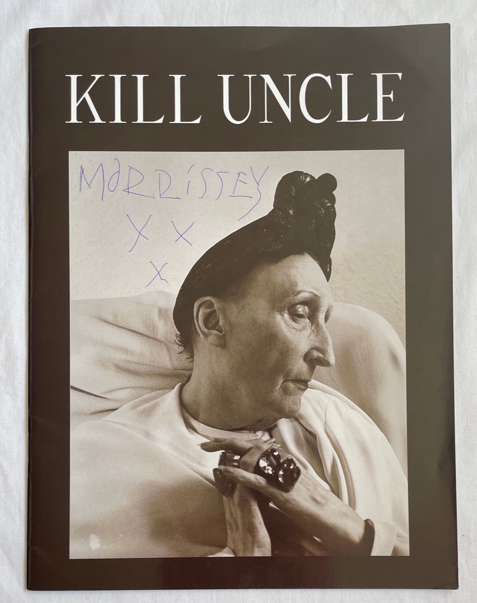 見事な創造力 morrissey Day: Kill Uncle tour tee メンズ